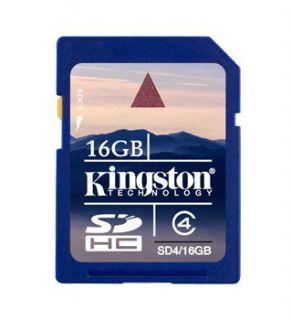 Kingston SanDisk microSDHC 16 GB Class 4   SD Card   SD4 16GB
