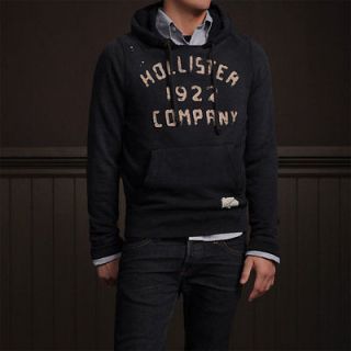 NWT HOLLISTER by ABERCROMBIE MENS PNT MUGU ROYAL NAVY BLUE PULLOVER 
