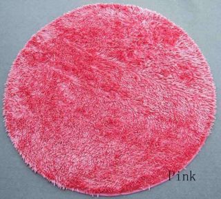 fluffy plush soft round area rug 3 3 about 1