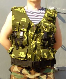 russian army spetsnaz assault vest berezka camo pattern from ukraine
