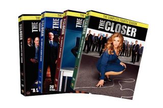 The Closer   Seasons 1 4 DVD, 2009, 12 Disc Set, Giftset