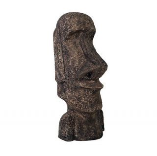 Easter Island Ahu Akivi Moai Monolith Statue Tropical Hawaiian Design 