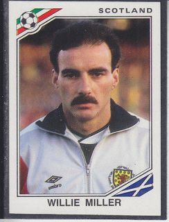 Panini   Mexico 86 World Cup   # 333 Willie Miller   Scotland
