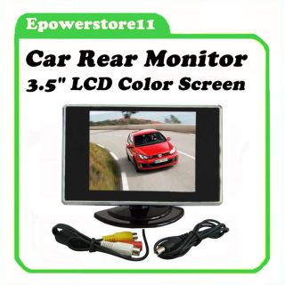   Car Monitor Rearview Monitor/DVD Player/Camera TFT LCD Color Screen