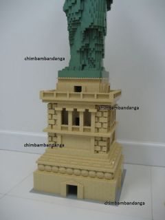 lego statue of liberty 3450 base pedestal instructions time left