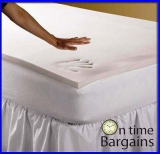 double size bed 7 5cm visco memory foam mattress topper from australia 