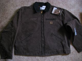CARHARTT Sandstone Detroit Jacket Blanket Lined (J97 CHT) Size 2XL 