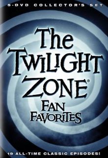 Twilight Zone Fan Favorites DVD, 2010, 5 Disc Set
