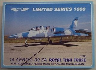 Aero 1/72 L 39 ZA Royal Thai Air Force Vintage Kit Rare
