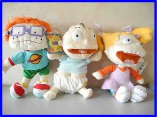   & Chuckie, Rugrats Plush 10 Tall Baby Cute Doll– 3pcs set toy