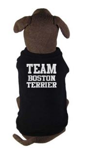 team boston terrier dog tshirt coat all sizes more options size time 