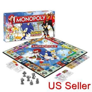 SONIC THE HEDGEHOG Edition Factory Sealed Monopoly BRAND NEW
