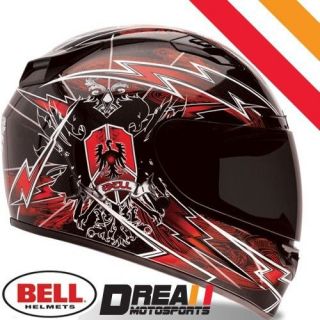 BELL VORTEX SIEGE RED FULL FACE MOTORCYCLE HELMET DOT SNELL  XLARGE XL