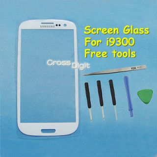 Newly listed Hot Outer Screen Lens Glass replacement White For Samsung 