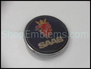 98 00 Saab 9 5 Hood Ornament Emblem Badge Logo Nameplate Bonnet 99 2 