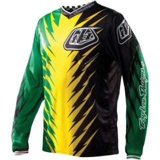   Designs TLD GP Off road MX Bicycle Jersey Shocker Green Yellow Large L