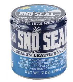 sno seal waterproofing bees wax snow seal new time left