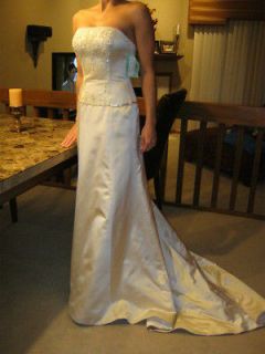 new amsale wedding gown street size 8
