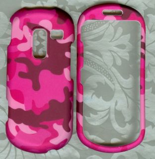   pink camo Samsung SCH R580 Profile phone faceplate cover hard case