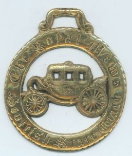the royal mews scottish state coach large horse brass from