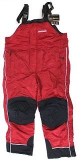 Snow Suit Bibs Pant Ski Burgundy XL 3M THINSULATE Winter Overalls NEW
