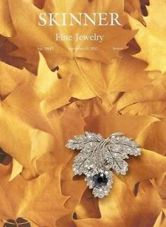 Skinner Fine Jewelry & Jewels Boston Auction Catalog September 2011