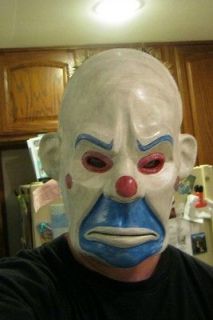   Joker Clown Life Mask Dark Knight Prop Slipknot Heath Ledger Life Cast