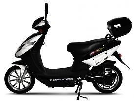 the electric xb 610 elite electric scooter moped black time