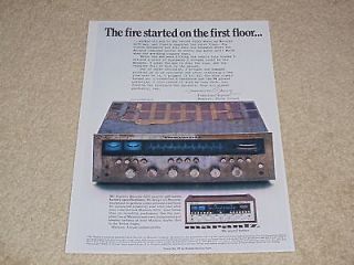 marantz fire ad 1974 article 2270 receiver 1 pg time