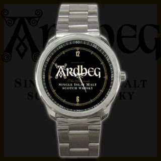 ardbeg single islay malt scotch whisky sport metal watch from