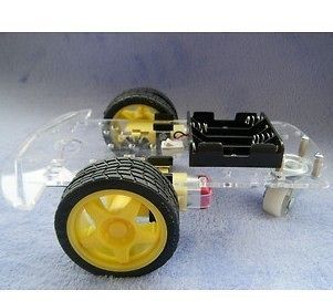 Smart car chassis tracing car robot car chassis + code disc + plate 