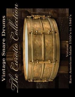 Vintage Snare Drums Vol. 1 The Curotto Collection   Rare American Made 