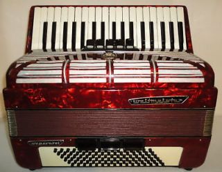 Rare German Piano ACCORDION WELTMEISTER Seperato I 96 bass , Excellent 
