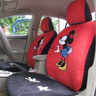 new mickey minnie mouse kiss car seat covers red from