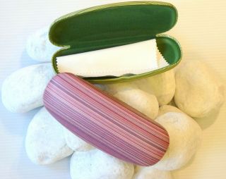 clam shell hard glasses case ladies kids more options colour