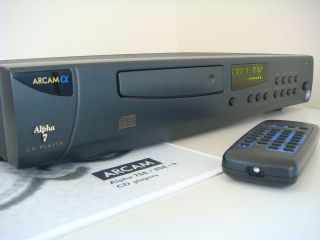 ARCAM ALPHA 7 CD PLAYER WITH REMOTE+GUIDE. EXCELLENT CONDITION
