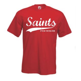 Southampton Retro Style Boys / Girls / Kids FC Football T Shirt
