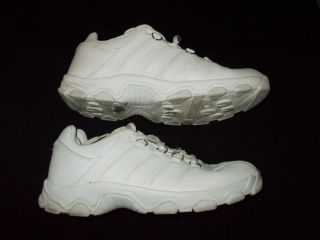 Spalding white tennis shoe sneaker running tennis shoe White sneaker 