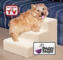 doggy steps dog cat pet stairs seen on tv doggie 3 steps  