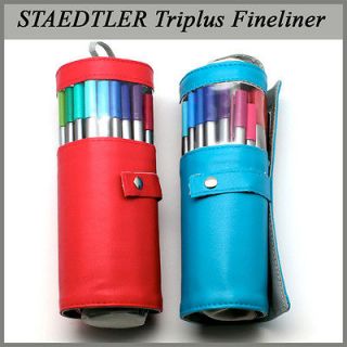 Staedtler Triplus Fineliners 20 Assorted Colours With Pencil Case 334 