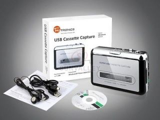 TaoTronics Portable USB Tape Cassette To  Converter With Software 