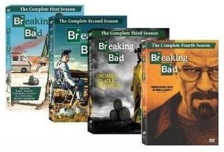 Breaking Bad The Complete Season 1 4 DVD Set Seasons 1 2 3 4