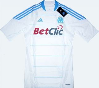 Olympique Marseille TECHFIT Player Issue Football Shirt Soccer Jersey 