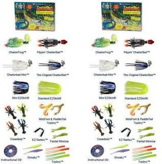 Newly listed 2 kits CHATTERBAITS 2 26pc KITS FISHING LURES TACKLE 