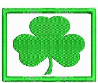  Shamrock Sew On Iron On Patch Crest Badge Embroidered St Patricks Day