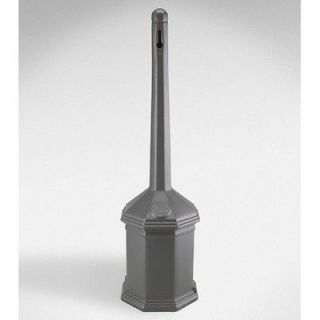 Commercial Zone Smokers Outpost Site Saver Cigarette Receptacle Gray 