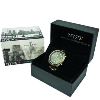 NYSW Solar Powered Atomic Watch Stainless Steel Frame SVG 02