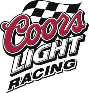 coors light vinyl sticker decal 6 racing full color time