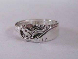 sterling silver spoon ring international spring glory sz 7 to