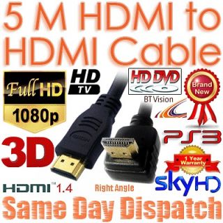 5M HDMI Digital Camera Cable For Samsung Sony Panasonic LG Toshiba 3D 